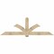Ekena Millwork Redmond Rough Sawn Timber Gable Bracket, Douglas Fir, 96"W x 32"H x 4"D x 6"F, 8/12 Pitch GBW096X32X0406RED00RDF - alternate 1